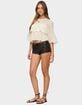 EDIKTED Missey Ruffled Chiffon Top image number 4