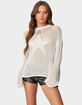 EDIKTED Seeing Stars Oversized Sweater image number 1