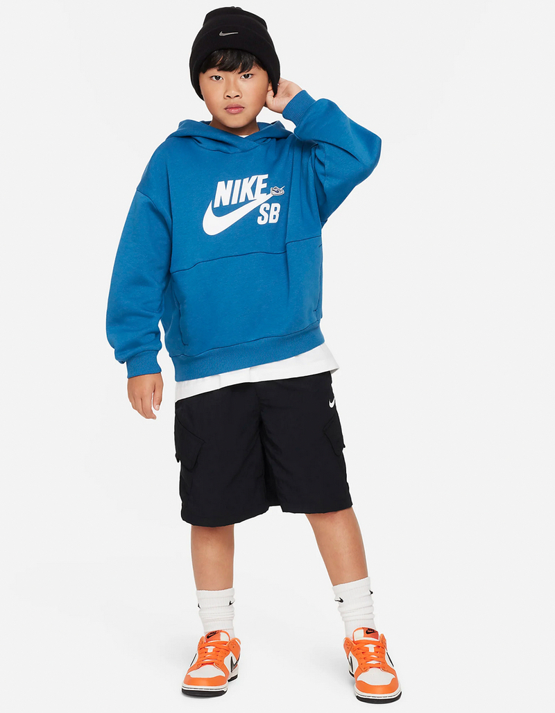 NIKE SB Icon Fleece Boys Pullover Hoodie image number 5
