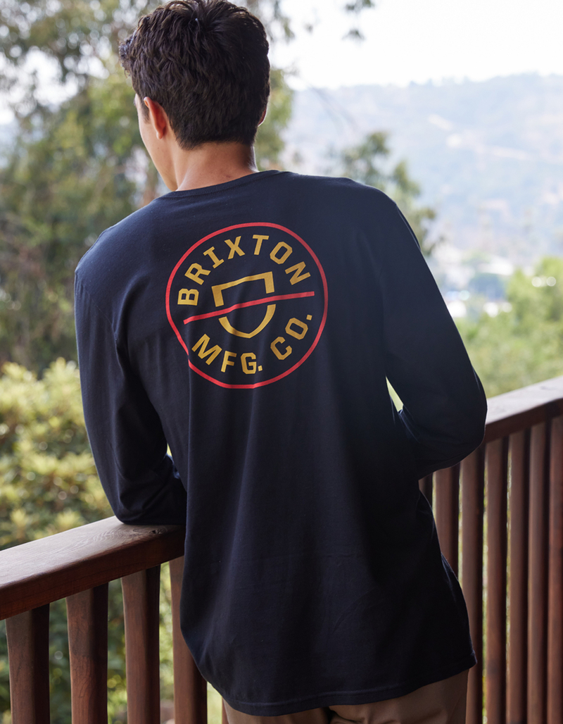 BRIXTON Crest Mens Tee image number 2