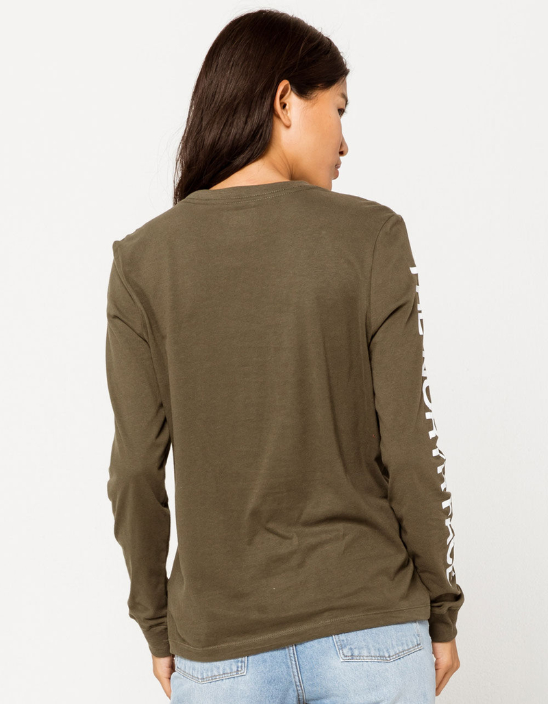 THE NORTH FACE Brand Proud Olive Womens Tee image number 2