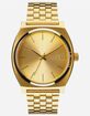 NIXON Time Teller Gold Watch image number 1