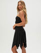 MADDEN GIRL Shimmer Womens Drop Waist Dress image number 3