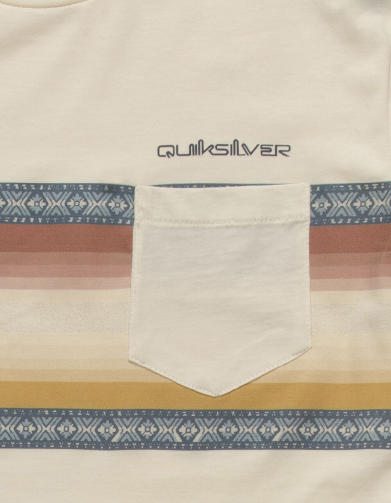 QUIKSILVER El Rey Stripes Mens Pocket Tee image number 1