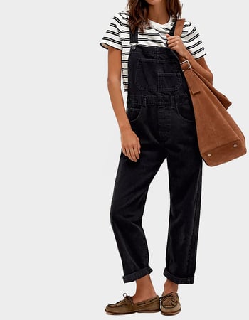 FREE PEOPLE Ziggy Womens Denim Overalls Primary Image