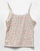 RSQ Girls Ditsy Pointelle Tank Top image number 3
