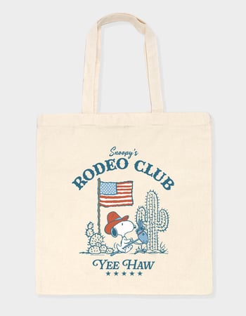 PEANUTS Snoopy's Rodeo Club Tote Bag Alternative Image