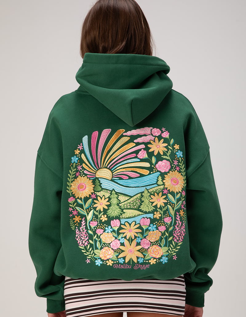 MALIBU SKYYE Flower Womens Hoodie image number 0
