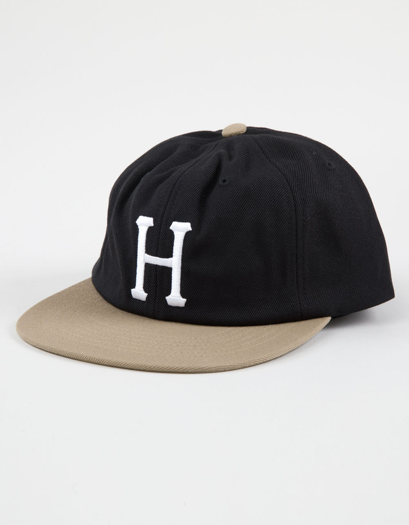 HUF Classic H 6 Panel Strapback Hat image number 0