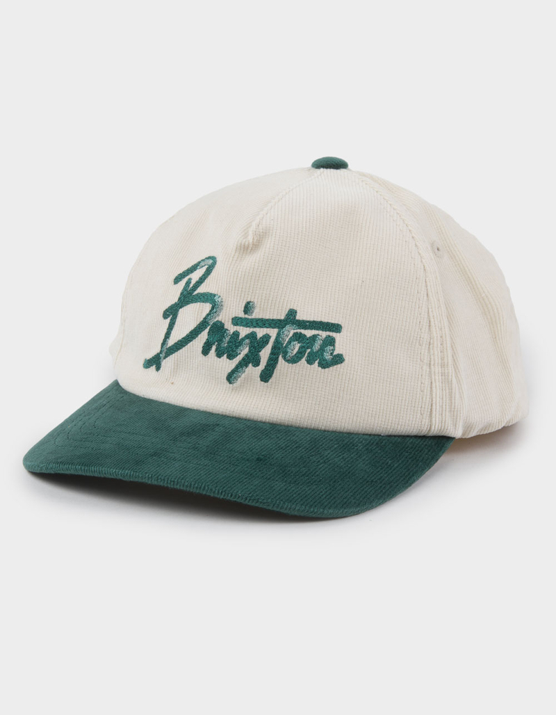 BRIXTON Corduroy Snapback Hat image number 0