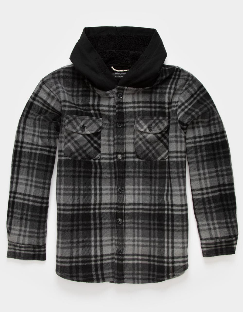 OCEAN CURRENT Hamstead Boys Flannel Shacket image number 0