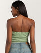 RSQ Womens Washed Cinch Tube Top image number 4
