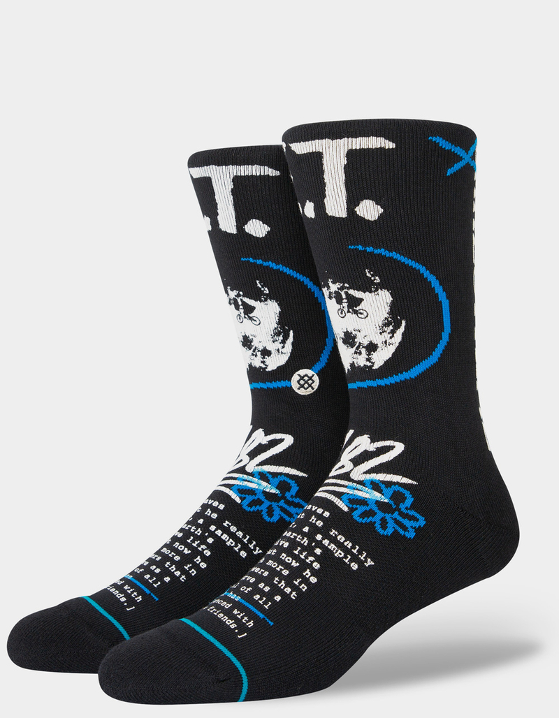 STANCE E.T. The Extra-Terrestrial Mens Crew Socks image number 0