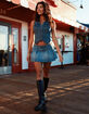 RSQ Womens Denim Vest image number 7