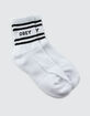 OBEY Coop Womens Black & White Socks image number 1