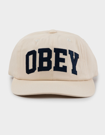 OBEY Collegiate 6 Panel Strapback Hat Alternative Image