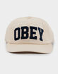 OBEY Collegiate 6 Panel Strapback Hat image number 2