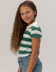 RSQ Girls Rugby Stripe Polo Shirt image number 3