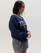 RSQ Womens Italia V-Neck Sweatshirt image number 3
