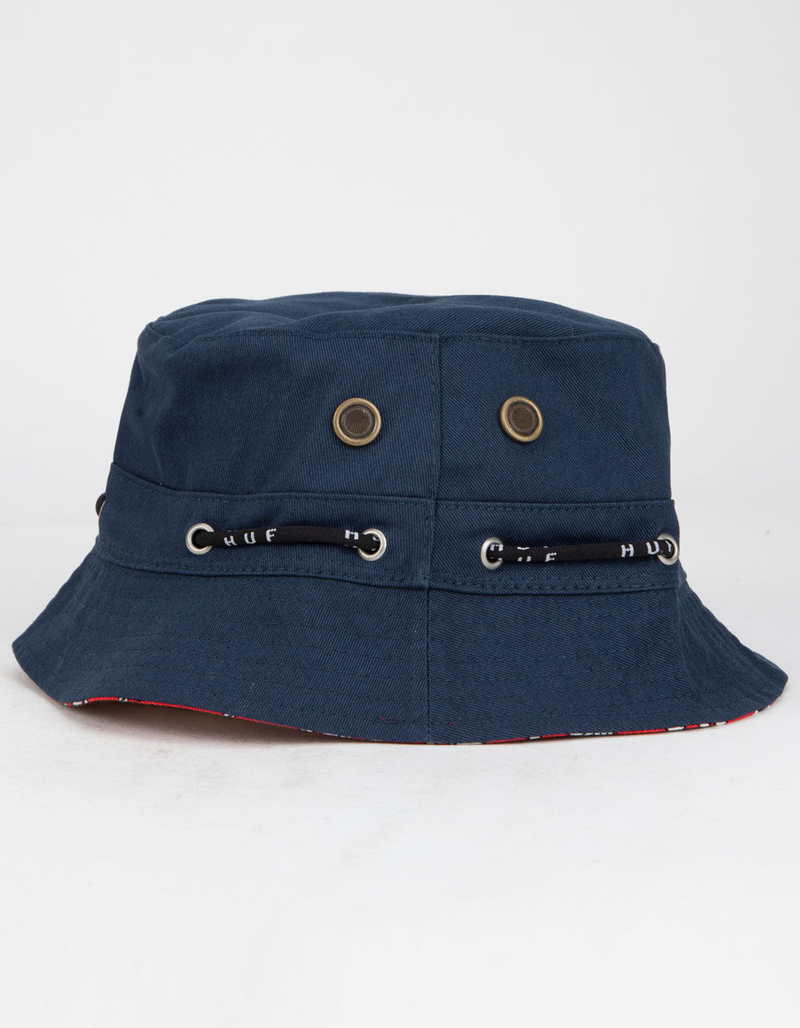 HUF Atelier Mens Red Bucket Hat image number 1
