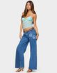 EDIKTED Eira Sheer Lace Tank Top image number 4
