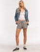 HURLEY Herringbone Womens Dophin Shorts image number 5