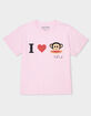 PAUL FRANK I Heart Paul Frank Unisex Kids Tee image number 1