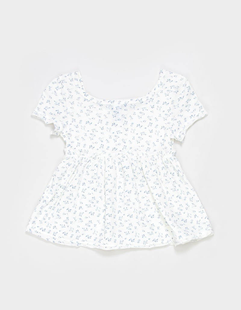 RSQ Girls Floral Babydoll Top image number 2