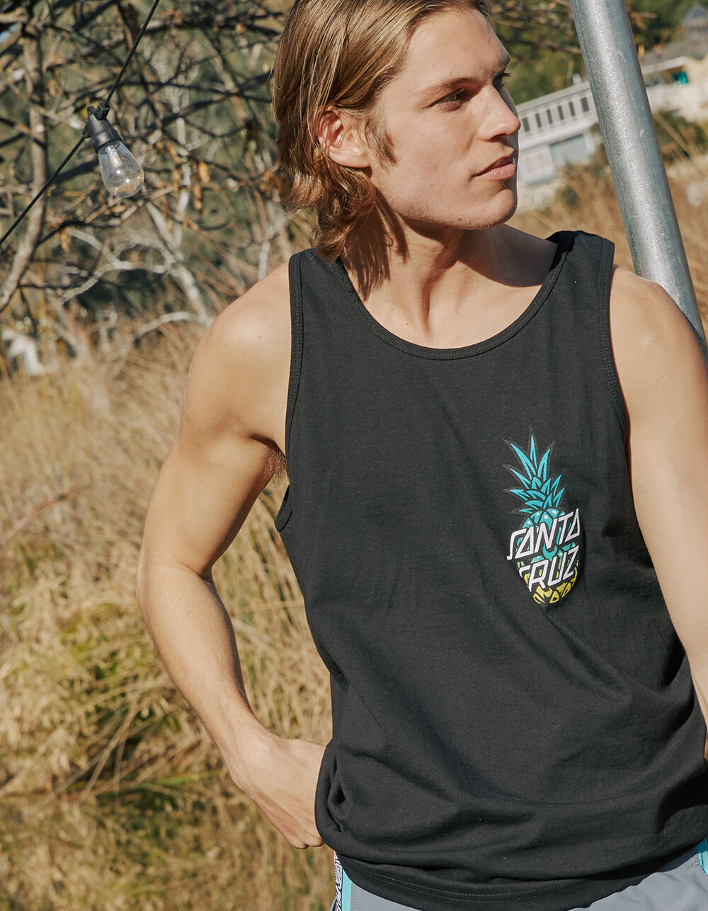 SANTA CRUZ Pineapple Fade Mens Tank 