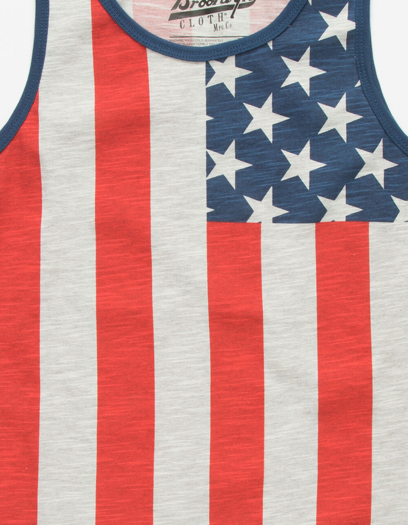BROOKLYN CLOTH Flag Print Boys Tank Top image number 1