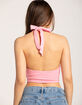 FULL TILT Womens Halter Top image number 3