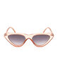 FULL TILT Fashion Rust Cat Eye Sunglasses image number 2