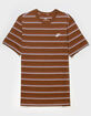 NIKE Sportswear Club Mens Stripe Tee image number 1