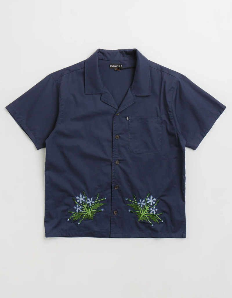 PASS~PORT Bloom Mens Casual Button Up Shirt image number 0