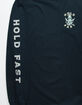 DEATH COAST SUPPLY Hold Fast Navy Mens T-Shirt image number 3