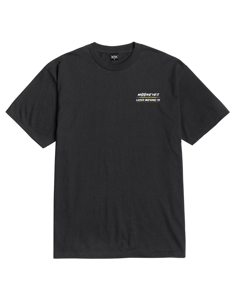 LOSER MACHINE x Mooneyes Blue Collar Mens Tee image number 1