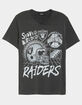 JUNK FOOD Las Vegas Raiders Vintage Mens Tee image number 1