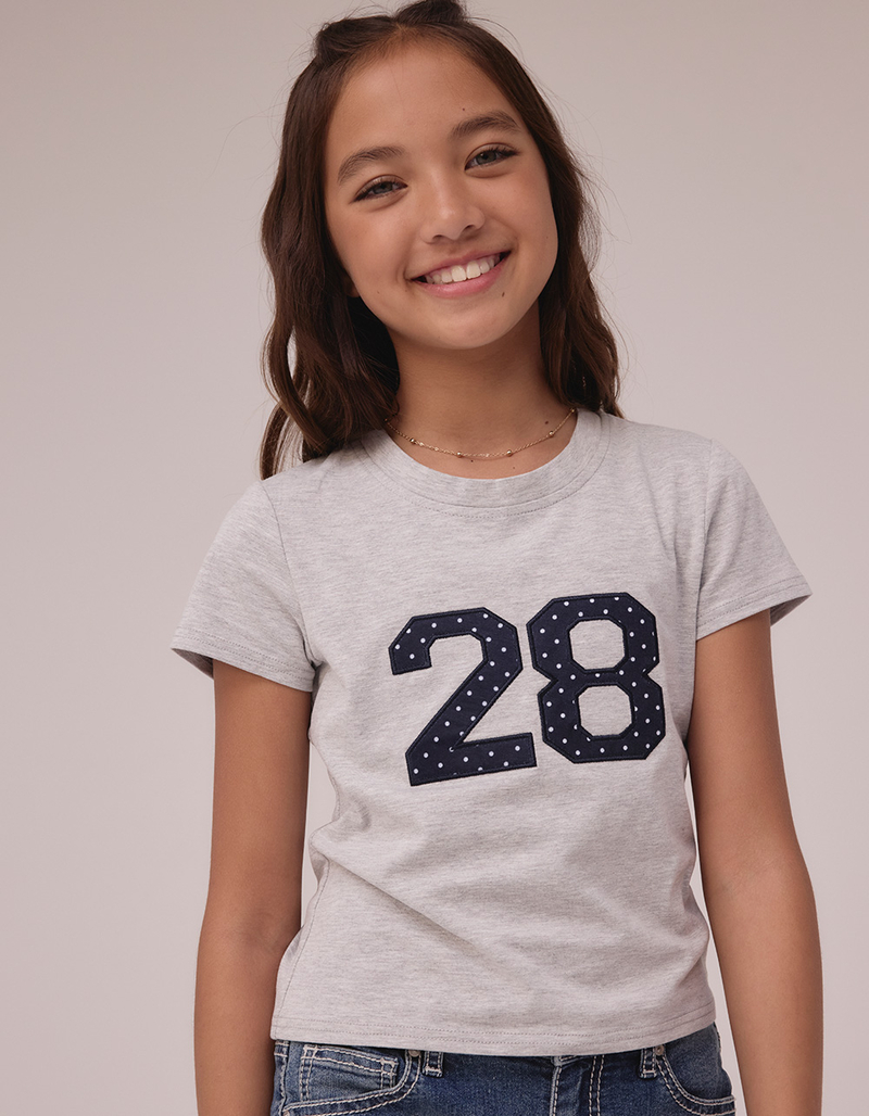 FULL TILT Dot Fill 28 Girls Tee image number 0