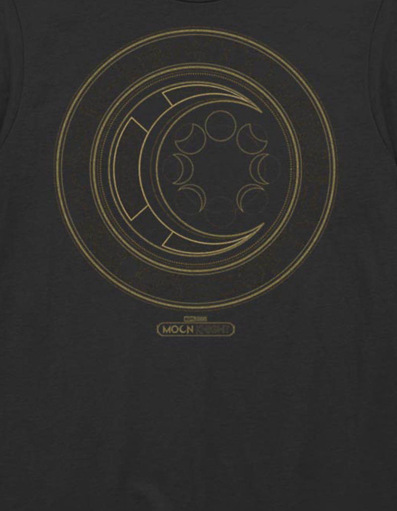 MOON KNIGHT Hieroglyphics Logo Unisex Tee image number 1