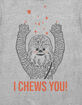 STAR WARS I Chews You Chewy Unisex Tee image number 2