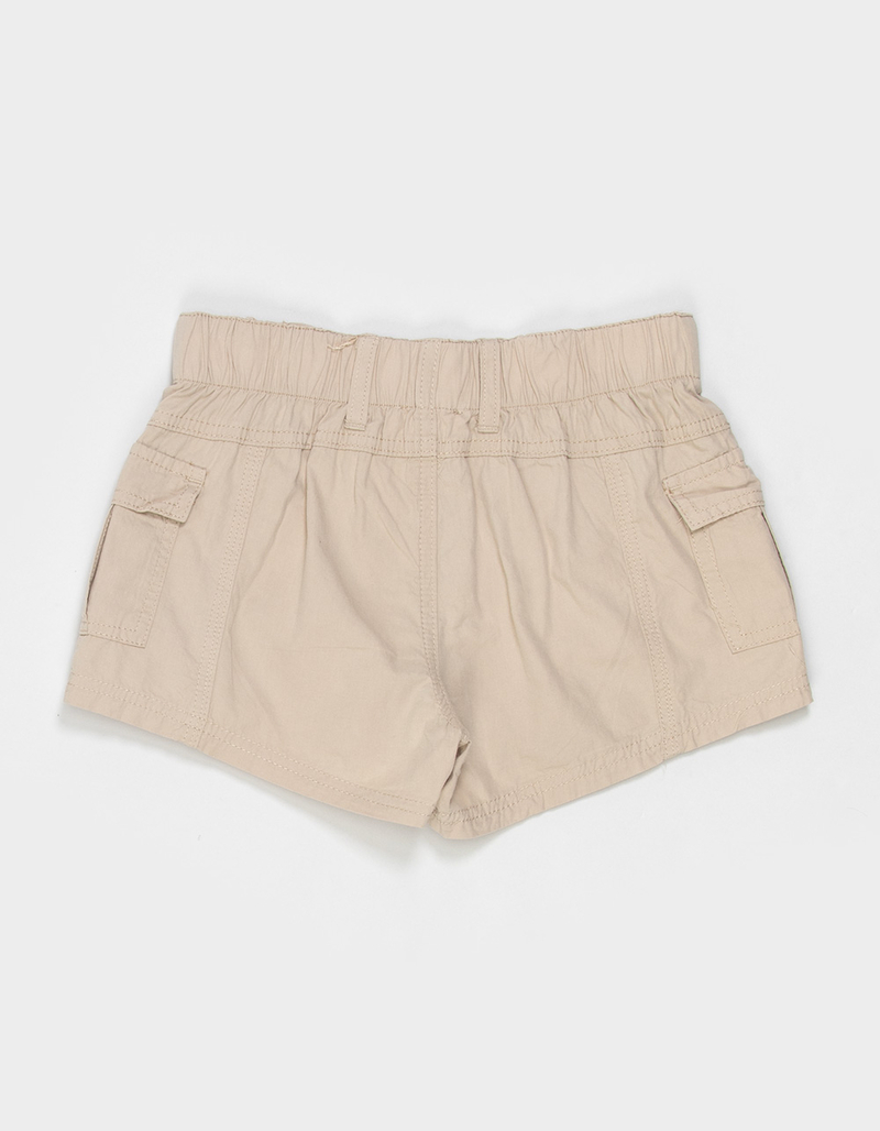 FULL TILT Girls Elastic Waist Cargo Shorts image number 1
