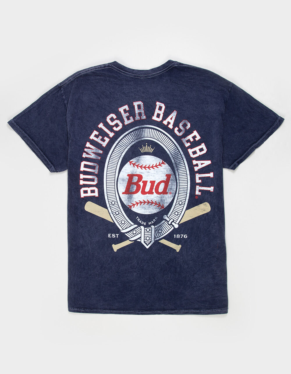 BUDWEISER Baseball Mens Tee - NAVY - XL | Tillys