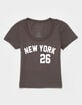 FULL TILT New York 26 Girls Baby Tee FULL TILT New York 26 Girls Baby Tee