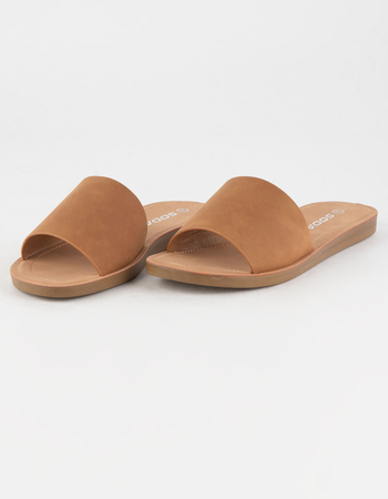 SODA Comfort Womens Slide Sandals Primary Image