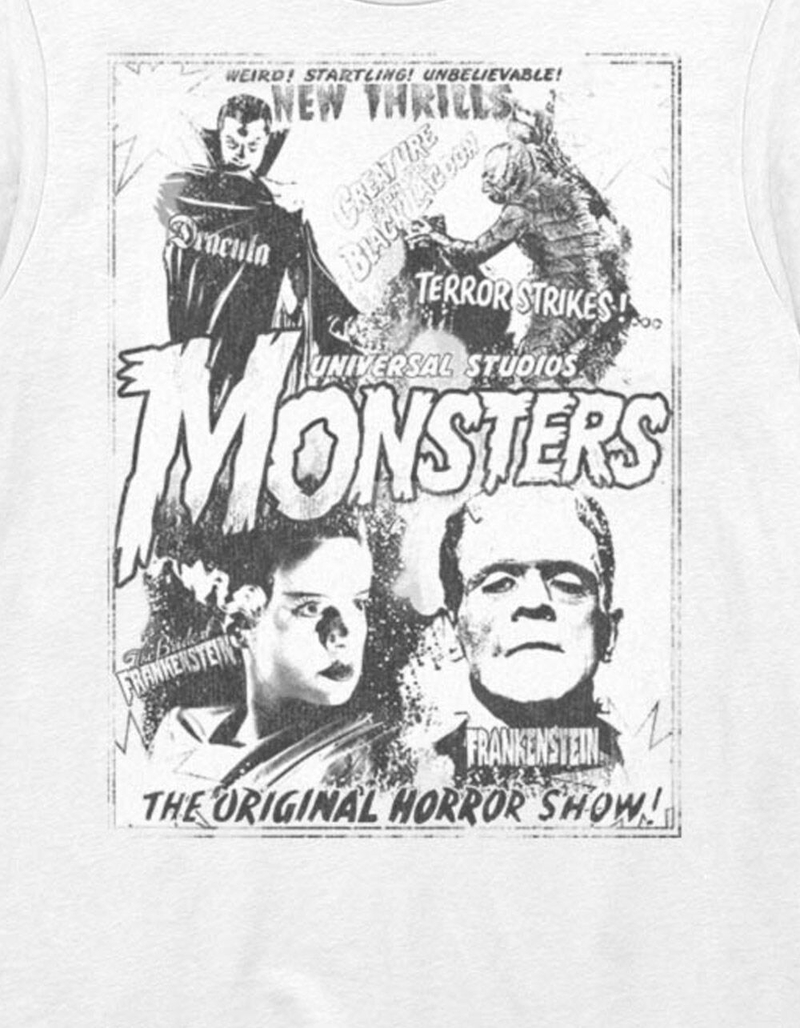 UNIVERSAL MONSTERS Vintage Horror Unisex Tee image number 1