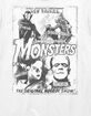 UNIVERSAL MONSTERS Vintage Horror Unisex Tee image number 2