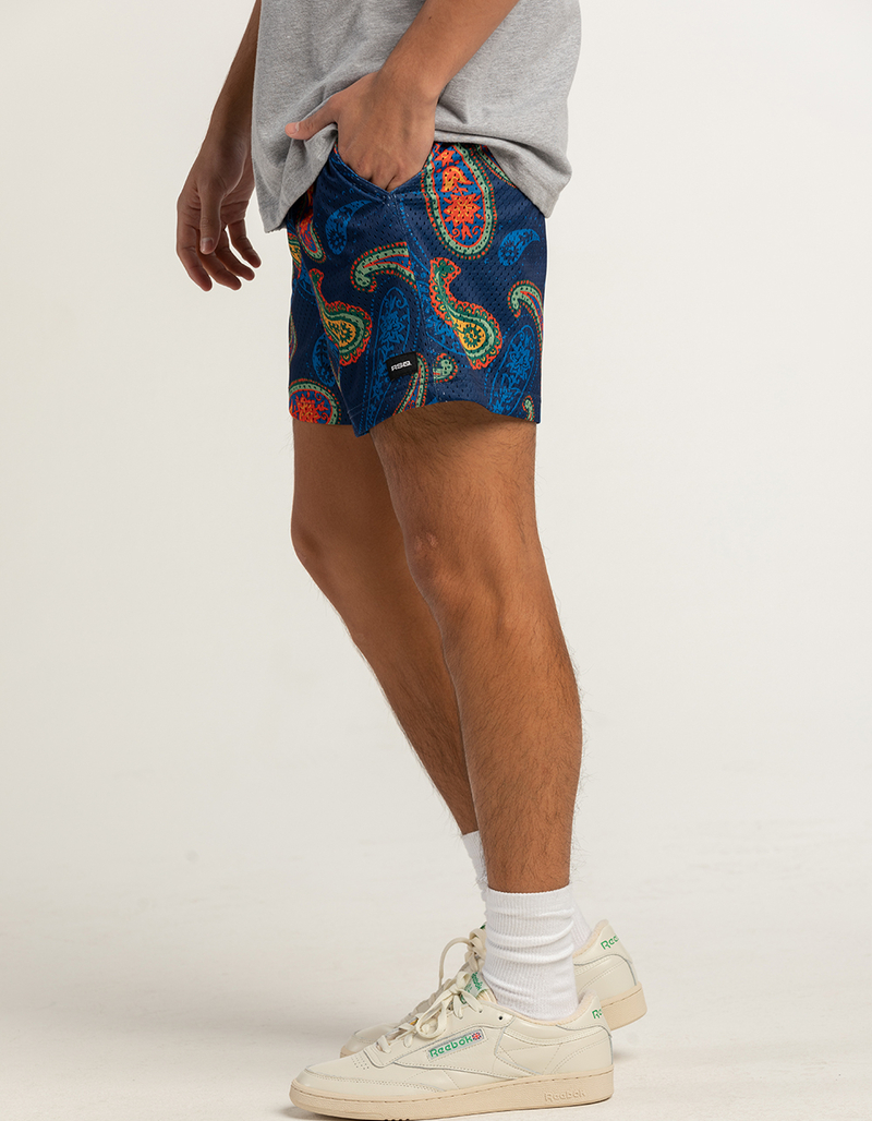 RSQ Mens 5" Mesh Shorts image number 2
