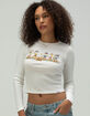 RSQ x Peanuts Womens Long Sleeve Tee image number 1