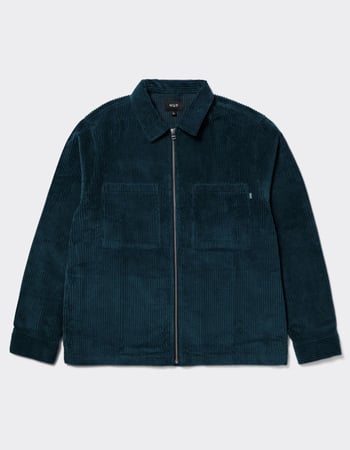 HUF Two Tone Corduroy Mens Zip-Up Shacket Primary Image