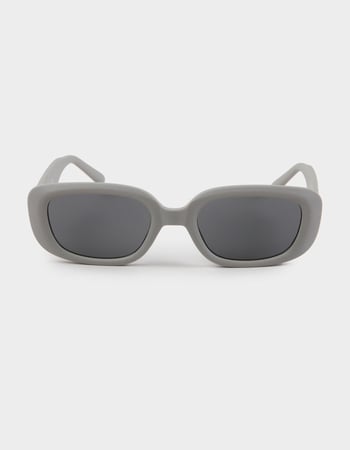 RSQ Matte Rectangle Sunglasses Alternative Image